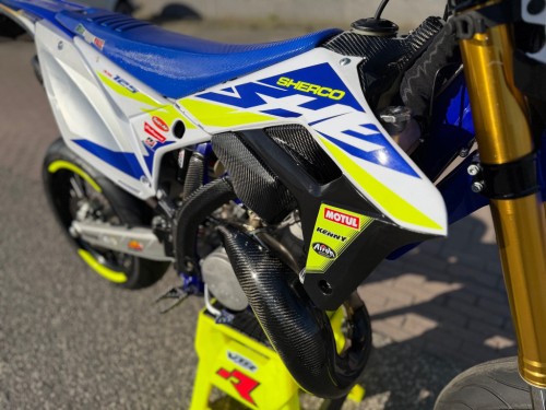 Sherco 125 2 takt model A1 rijbewijs Supermoto Supermotard TOPTAAT!no exc fe KTM Husqvarna