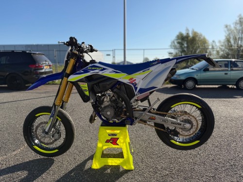 Sherco 125 2 takt model A1 rijbewijs Supermoto Supermotard TOPTAAT!no exc fe KTM Husqvarna