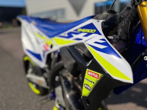 Sherco 125 2 takt model A1 rijbewijs Supermoto Supermotard TOPTAAT!no exc fe KTM Husqvarna
