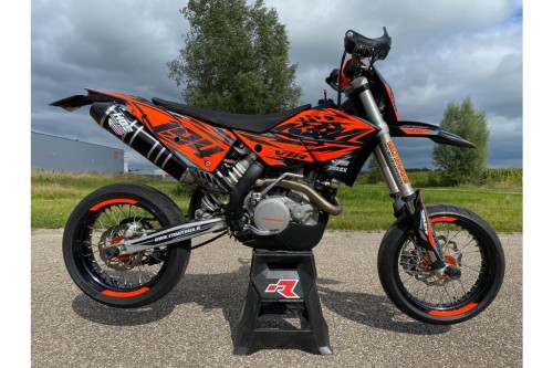 KTM Supermotard 450/530 EXC-R Supermoto VTR Style A2 rijbewijs