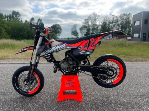 KTM 125 EXC 2018 A1 kenteken Supermoto Supermotard