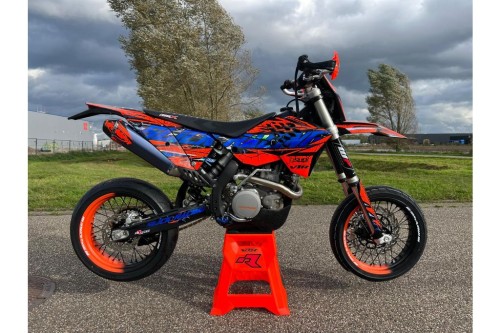 KTM 530 EXC-R Supermoto Supermotard SM A2 rijbewijs