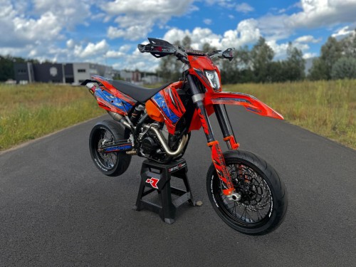 KTM 525 EXC Racing Supermoto Supermotard SM A2 rijbewijs 70pk!
