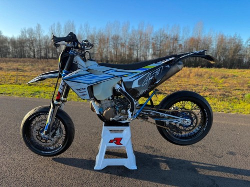 Husqvarna FE 450 2019 Supermoto A2 kenteken NIEUWSTAAT!