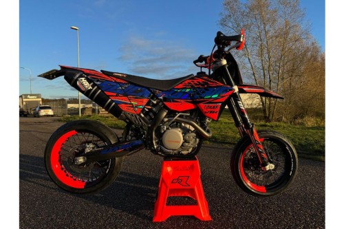 KTM 530 EXC-R Supermoto Supermotard SM A2 rijbewijs