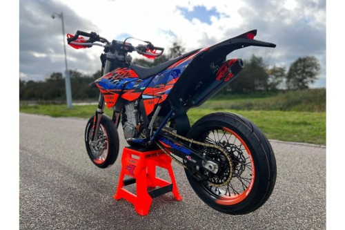 KTM 530 EXC-R Supermoto Supermotard SM A2 rijbewijs