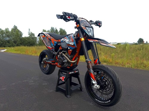 KTM All-Road 500 EXC Supermoto Supermotard A2 rijbewijs NIEUWSTAAT!