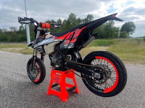 KTM 125 EXC 2018 A1 kenteken Supermoto Supermotard