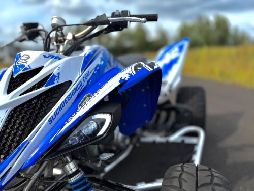 Yamaha Quad YFM700R Raptor Supermoto Autorijbewijs BOMVOL OPTIES