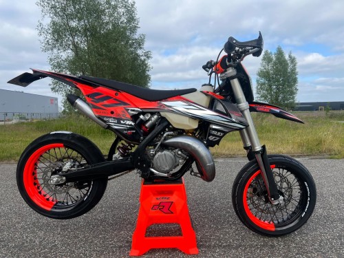 KTM 125 EXC 2018 A1 kenteken Supermoto Supermotard