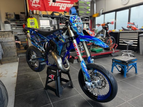 KTM Sherco 125 Sm A1 rijbewijs 2 Takt Supermoto Supermotard No Exc
