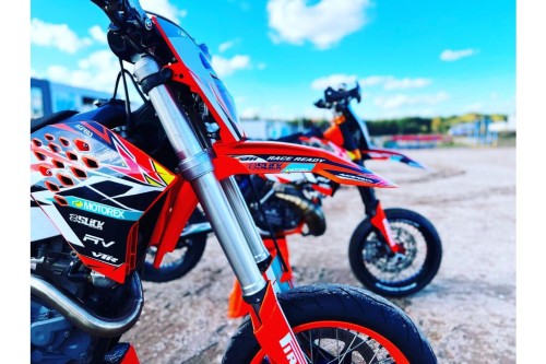 KTM 530 EXC-R A2 rijbewijs Supermotard Supermoto SM VTR Style A2 rijbewijs