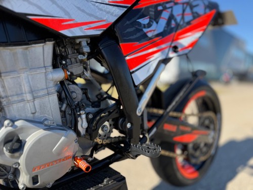 KTM 530 EXC-R Supermoto Supermotard A2 rijbewijs