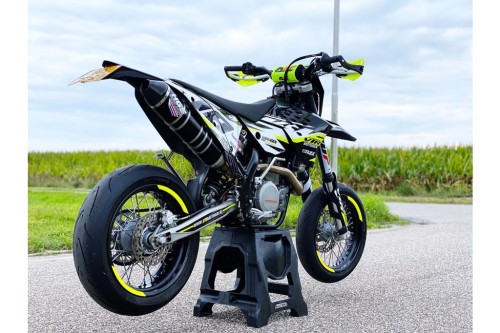 KTM 530 EXC-R Supermoto Supermotard A2 rijbewijs