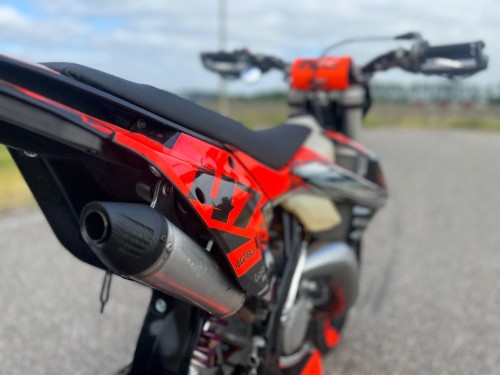 KTM 125 EXC 2018 A1 kenteken Supermoto Supermotard