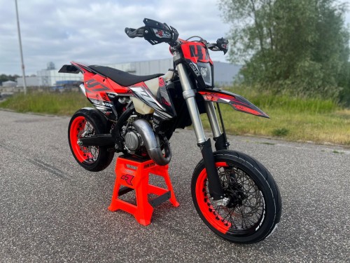 KTM 125 EXC 2018 A1 kenteken Supermoto Supermotard