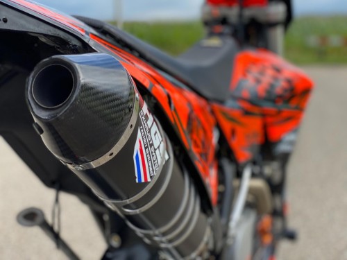KTM Supermotard 450/530 EXC-R Supermoto VTR Style A2 rijbewijs