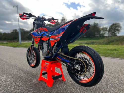 KTM 530 EXC-R Supermoto Supermotard SM A2 rijbewijs