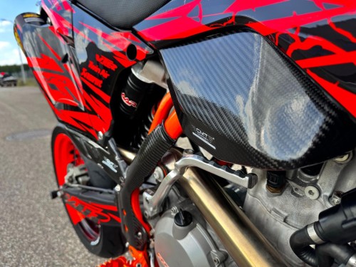 KTM 500 EXC Supermoto Supermotard a2 rijbewijs
