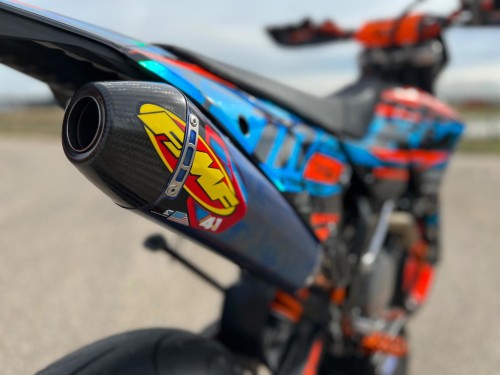 KTM 530 EXC-R 2009 Supermotard Supermoto A2 rijbewijs