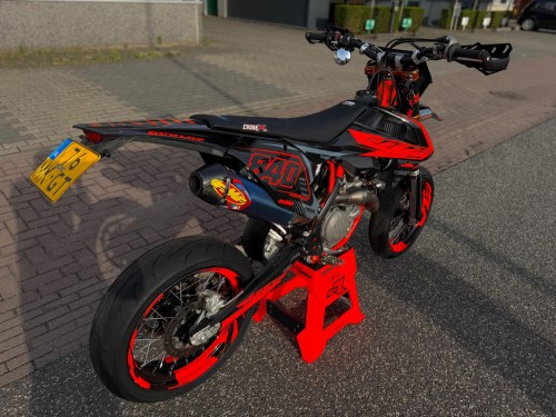 KTM 450/500 EXC-F 2019 A2 rijbewijs Supermoto A2 Supermotard SM