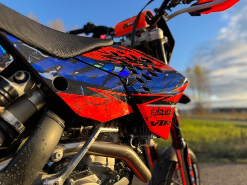 KTM 530 EXC-R Supermoto Supermotard SM A2 rijbewijs
