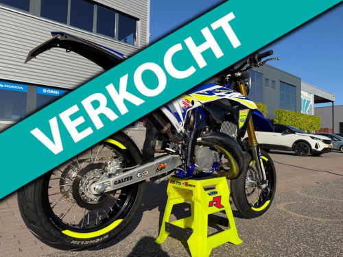 Sherco 125 2 takt model A1 rijbewijs Supermoto Supermotard TOPTAAT!no exc fe KTM Husqvarna