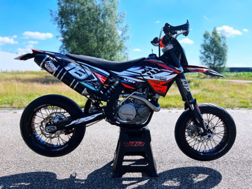 KTM 530 Exc-R Supermoto Supermotard SM A2 rijbewijs VTR Style