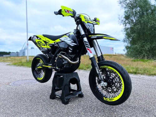 KTM 450/500 Exc Supermoto Supermotard A2 rijbewijs VTR Style