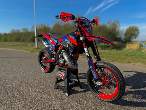 KTM All-road 125 EXC 2014 Supermoto A1 Rijbewijs Supermotard