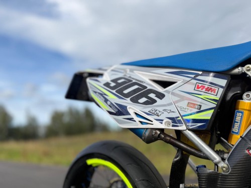 TM SMR En 125 model A1 rijbewijs Supermoto Supermotard TOPTAAT!