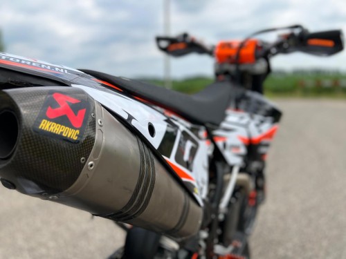 KTM 530 EXC-R Supermotard Supermoto A2 rijbewijs