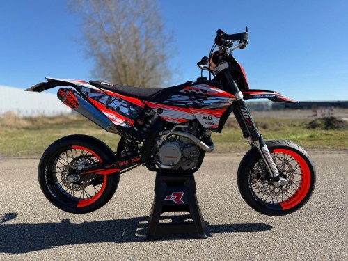 KTM 530 EXC-R Supermoto Supermotard A2 rijbewijs