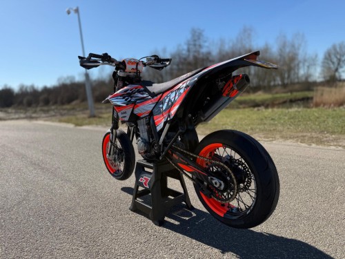 KTM 530 EXC-R Supermoto Supermotard A2 rijbewijs