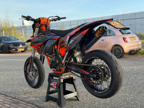 KTM 500 EXC Supermoto Supermotard A2 rijbewijs NIEUWSTAAT!