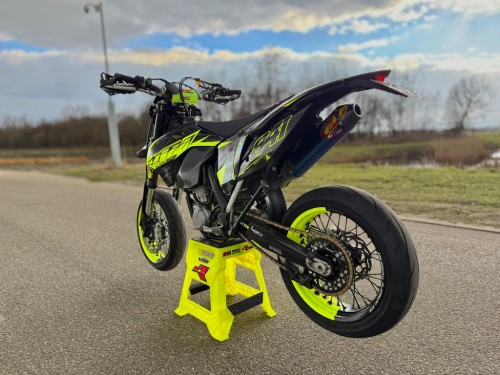 KTM 500 EXC Supermoto A2 rijbewijs Supermotard 450 2014 model