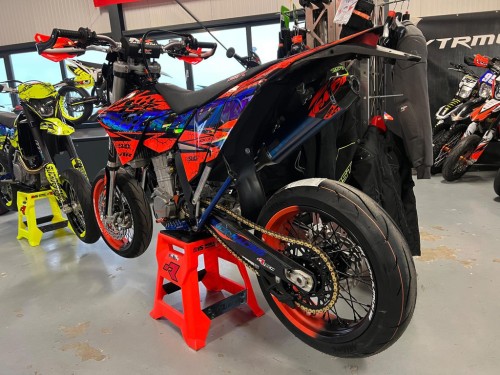 KTM 530 EXC-R Supermoto Supermotard SM A2 rijbewijs