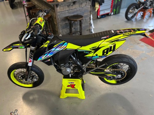 KTM All-Road 450/500 EXC-F Supermotard Supermoto 2016 model A2 Vol vermogen