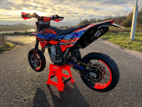 KTM 530 EXC-R Supermoto Supermotard SM A2 rijbewijs