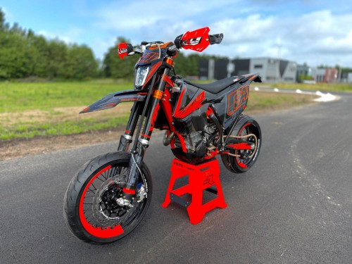 KTM A 450/500 EXC-F Supermoto Supermotard A2 rijbewijs