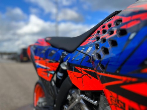 KTM 530 EXC-R Supermoto Supermotard SM A2 rijbewijs