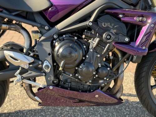 Triumph Tour Street Triple 675 Midnight Purple