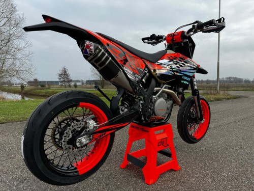 KTM 530 EXC-R Supermoto Supermotard A2 rijbewijs