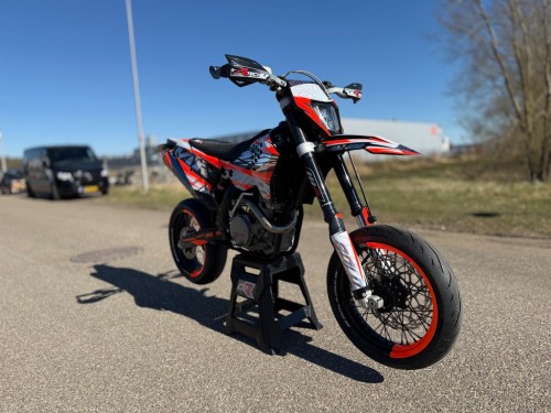 KTM 530 EXC-R Supermoto Supermotard A2 rijbewijs