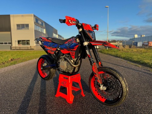 KTM 530 EXC-R Supermoto Supermotard SM A2 rijbewijs