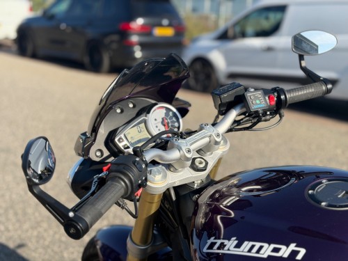 Triumph Tour Street Triple 675 Midnight Purple
