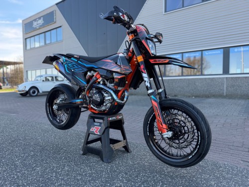 KTM 500 EXC-F 2018 model Six Days A2 Supermoto Supermotard