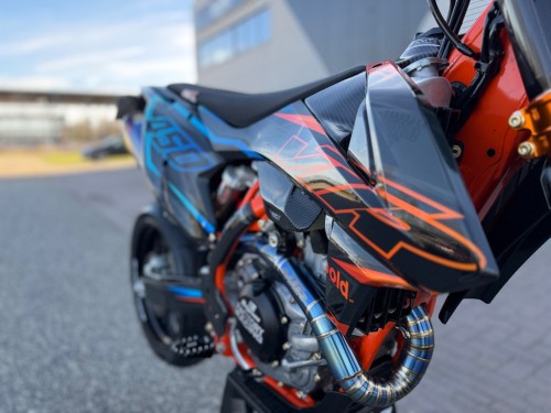 KTM 500 EXC-F 2018 model Six Days A2 Supermoto Supermotard