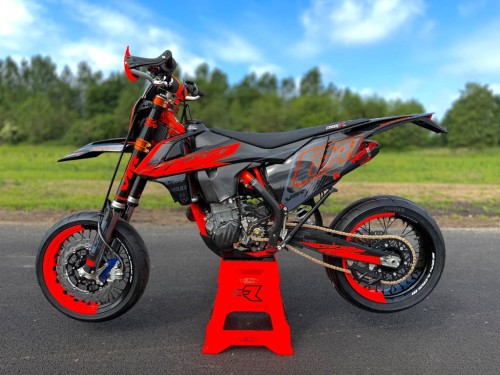 KTM A 450/500 EXC-F Supermoto Supermotard A2 rijbewijs