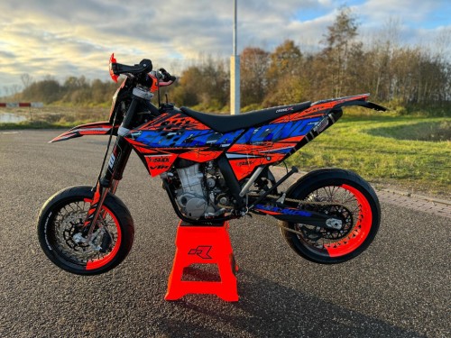 KTM 530 EXC-R Supermoto Supermotard SM A2 rijbewijs